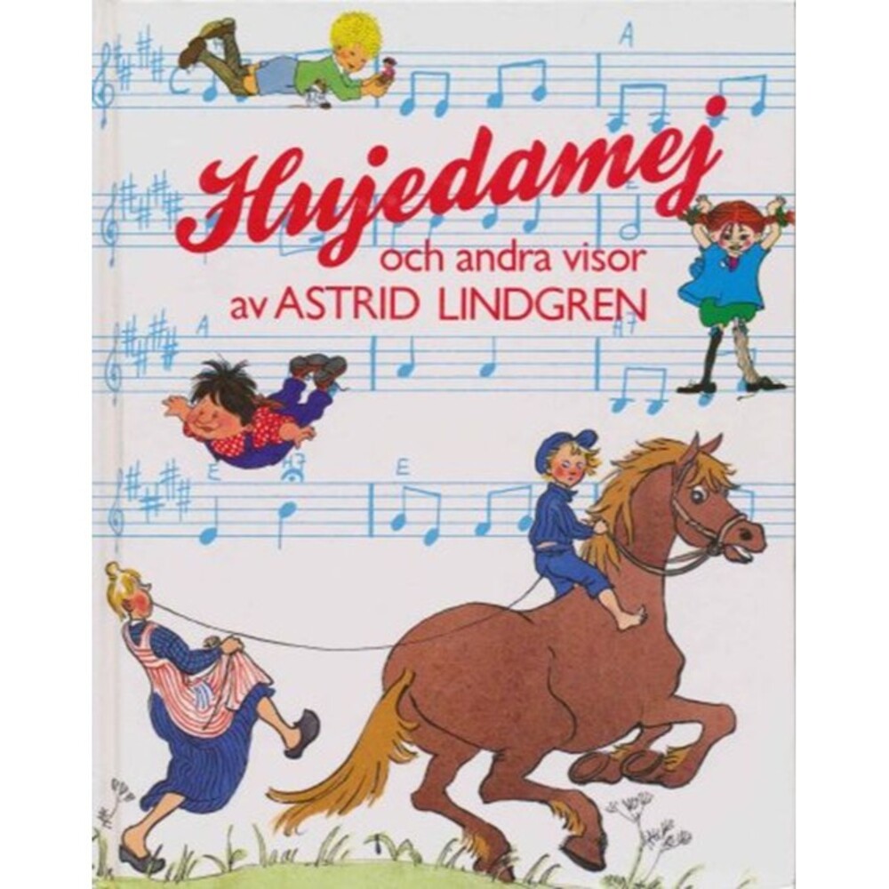 Hujedamej och andra visor Astrid Lindgren Swedish Songbook NEW